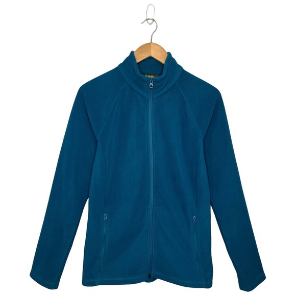 Cabela's Jackets & Blazers - Cabelas Natural Reflections Fleece Full Zip Pocket Jacket Teal S